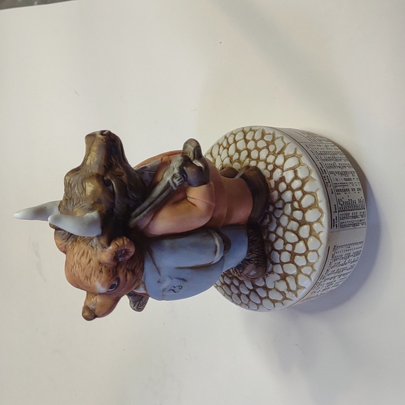 Vintage NY Stock Exchange Wall Street Bull Bear market dual Music Box 1988 Aldon - Picture 1 of 14